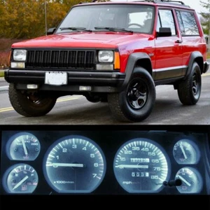 Gauge Cluster LED Dashboard Bulbs White For Jeep 1984-1996 Cherokee Wagoneer - Picture 1 of 6
