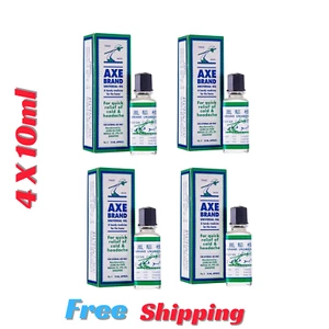 4 X Aceite Universal Marca Hacha 10 ml para Dolor de Cabeza Frío Picaduras de Insectos Dolor de Estómaga - Imagen 1 de 6