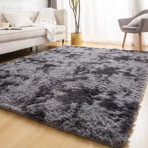 Large Area Rugs 8X10 Feet for Living Room, Big Fluffy Shag Rug for Bedroom, Soft - Picture 1 of 8