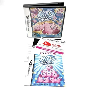 Kirby Mass Attack Nintendo DS Case & Manual Only No Game - Picture 1 of 6