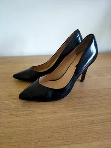 Pull & Bear Black Stiletto Heels Size 6 - Imagen 1 de 15