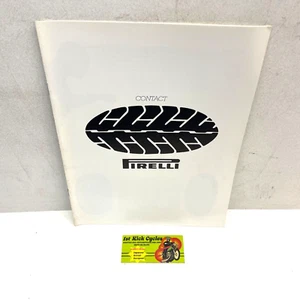 VINTAGE PIRELLI MOTORCYCLE TIRES AD SALES BROCHURE - Picture 1 of 3