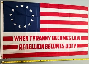 DONALD TRUMP FLAG FREE USA SHIP Tyranny MUSA Save America Desantis USA Sign 3x5' - Picture 1 of 1