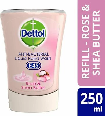 2 o 3 mantequilla nutritiva de rosa y karité sin contacto Dettol, pomelo 250 ml Foto 1 de 4