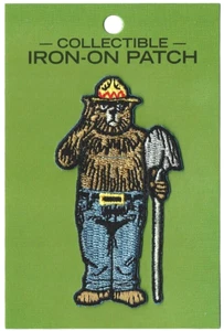 ⫸ Official SMOKEY BEAR Iron-on Embroidered Patch Friends Wildland - NEW! - Picture 1 of 11