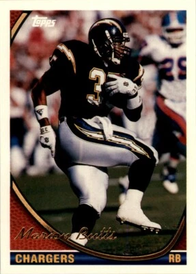 1994 Topps NFL Marion Butts #224 - Image 1 of 2