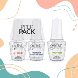 Harmony Gelish Prep Pack pH Bond + ProBond Acid Free Nail Primer + Nourish Oil - Picture 1 of 1