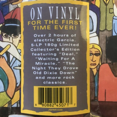 Jerry Garcia Band - Live 1990 - 5 LP Vinyl Box Set - First Time on Record - JGB - Image 1 of 3