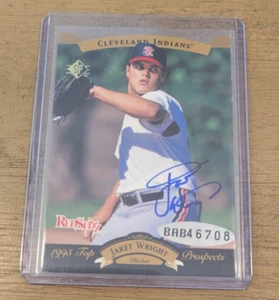 JARET WRIGHT 1995 UPPER DECK SP TOP PROSPECTS BASEBALL ROOKIE AUTOGRAPH RC AUTO - Picture 1 of 2