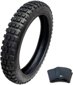 Combo Dirt Bike Tire Size 3.00-16, Includes Inner Tube Size 2.75/3.00-16 TR4 - Picture 1 of 4