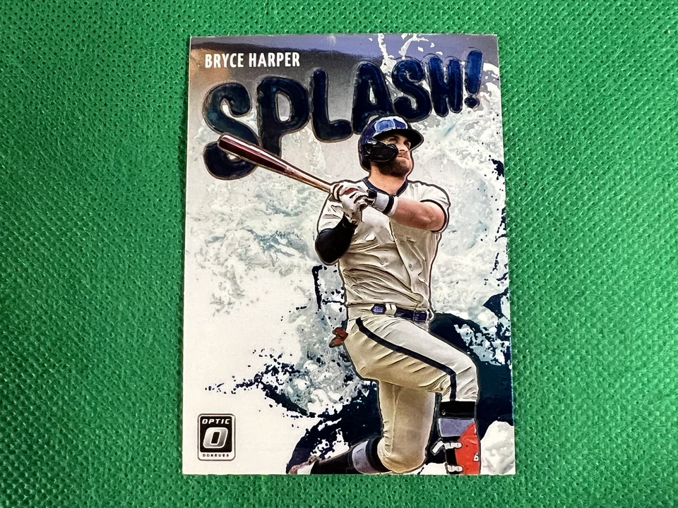 2022 Donruss Optic Splash #7 Bryce Harper Philadelphia Phillies - Image 1 of 1