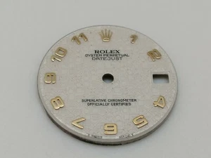 RELOJ ROLEX TAMAÑO MEDIANO DATEJUST 68273 BEIGE ESFERA ÁRABE 24 MM (BUENO Y ORIGINAL) - Imagen 1 de 6