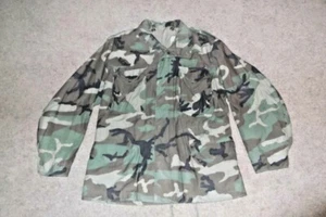 Military BDU Medium Reg Field Jacket Camouflage US Army USAF US Navy MenBoys179 - Picture 1 of 6
