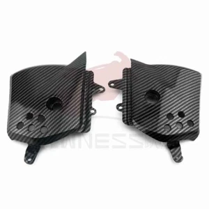 PER YAMAHA XJ6 2009-2012 Coperchio pannello carena lato sinistro destro ABS fibra di carbonio - Foto 1 di 6