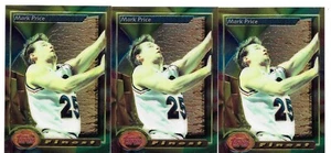 MARK PRICE 3 CARD LOT 1993-94 TOPPS FINEST SET 205 CLEVELAND CAVALIERS - Picture 1 of 1