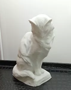 Antigua galleta de gato de porcelana de Sèvres de Louis Riché año 1911 - Imagen 1 de 21