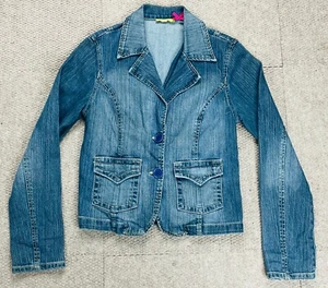 Salt & Pepper Damen Langarm Jeansjacke Größe M - Bild 1 von 10
