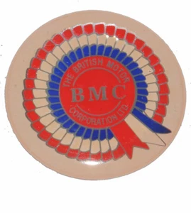 Classic Mini Emblem BMC Stick on Logo Austin Mini - Picture 1 of 1