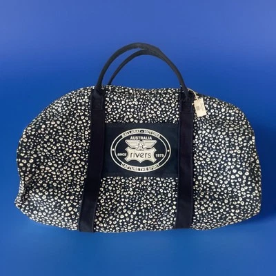 RIVERS Australia Blue Duffle Bag Spots Ballarat Victoria 1979 - Image 1 of 4