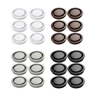 6PCS Decorative Covers ABS Texture for Gas Stove Vents to Prevent Dust Entry - Image 1 of 4