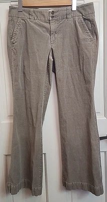 Pantalones de pana Old Navy tostados/marrones bootcut para mujer talla 8 31x26,5 elásticos 9-35793 Foto 1 de 4