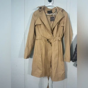 Trench impermeabile kaki Kimi & Kai taglia media nuovo con etichetta - Foto 1 di 9