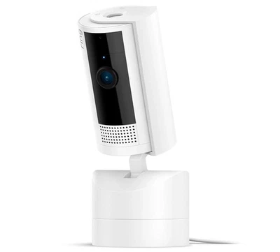 Ring Pan-Tilt Indoor Camera 2024 – 360° Coverage HD Video Two-Way Talk | White - Image 1 of 4