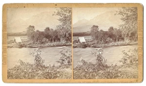 Collier Colorado Stereoview #44 Foothills From Boulder City - Picture 1 of 2