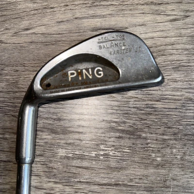 Ping Karsten II 3 Iron, Steel Shaft, Black Dot, LEFT HANDED - Image 1 of 4