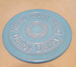 DENBY AZURE COAST BLUE TRIVET #2 - Picture 1 of 3