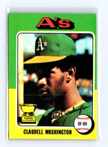 1975 Topps - Claudell Washington #647 - Picture 1 of 2