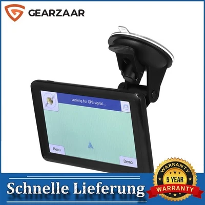 Navi Navigationsgerät Navigation 5 Zoll 8G+128MB PKW LKW KFZ Truck EU Karten - Bild 1 von 4