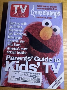 TV Guide Magazine March 15-21, 1997 Catch up with X Men; Elmo - DC Metro - Picture 1 of 3