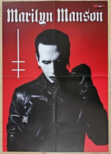 MARILYN MANSON- MEGA Poster von 2025, A2 Format (40 x 55 cm) - WIE NEU! - Bild 1 von 3