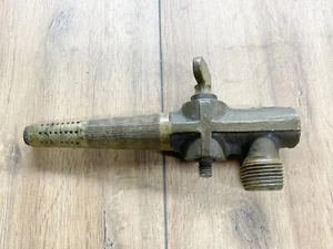 VINTAGE / ANTIQUE HEAVY ALE ALES BEER MANCAVE BRASS BARREL TAP SPIGOT - Picture 1 of 10