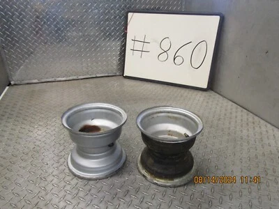 Juego de dos ruedas delanteras o traseras de acero Suzuki Quadmaster 50 LTA50 7x6 860 Foto 1 de 4