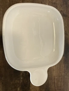 VTG Corning Ware P-185-B Snack-it Square Grab-it 6" Replacement Snack Plate One - Picture 1 of 4
