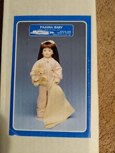 1989 House of Lloyd PAJAMA BABY w/ BEAR #120069 NIB - Picture 1 of 1