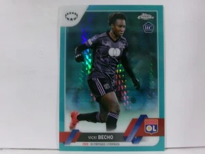 2022-23 Topps Chrome UEFA Women's VICKI BECHO RC ROOKIE #98 AQUA REFRACTOR - Picture 1 of 2