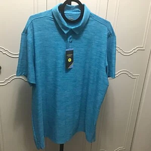 Neu mit Etikett Member's Mark kurzärmliges Performance-Polo für Herren – Größe Large - Bild 1 von 6