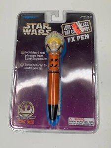 Star Wars LUKE SKYWALKER Way Cool Sounds FX PEN Tiger 1997 MOC Sealed - Picture 1 of 2