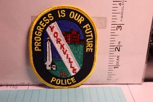 police patch YORKVILLE POLICE ILLINOIS - Picture 1 of 1