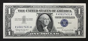 U.S. Silver Certificate $1 Fr 1621 Gem CU 1957 B - Picture 1 of 2