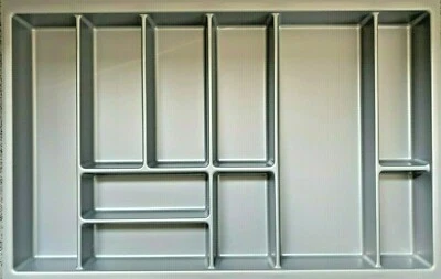 Cutlery insert BAM 80 with 10 compartments (W 70-75 x D 44-50 cm) for 80 drawer - Image 1 of 3
