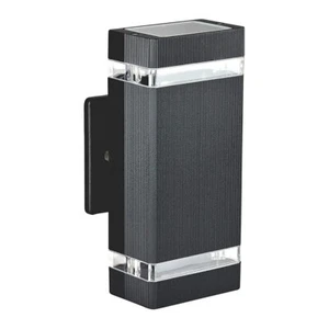 Lámpara LED de pared blanca cálida brillante para puerta cerca jardín exterior entrada arriba/abajo - Imagen 1 de 5