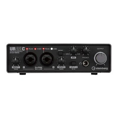Mint Steinberg UR22C 2x2 USB 3.0 Audio Recording Interface, 32-bit / 192kHz - Image 1 of 3