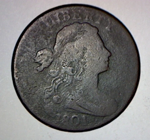 1801 DRAPED BUST LARGE CENT Cover