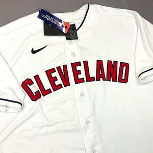 New Nike Cleveland Guardians Flex Base Authentic On-Field Jersey Sz 52 2XL $285 - Picture 1 of 10