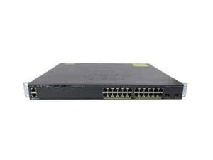 Cisco Switch WS-C2960XR-24TD-I 24Ports 1000Mbits 2Ports SFP+ 10Gbits With Stack  - Afbeelding 1 van 7