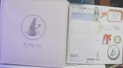 Creative Memories 12x12 My Baby Pic Folio Álbum con Nancy o'dell Baby Boy Kit Foto 1 de 4